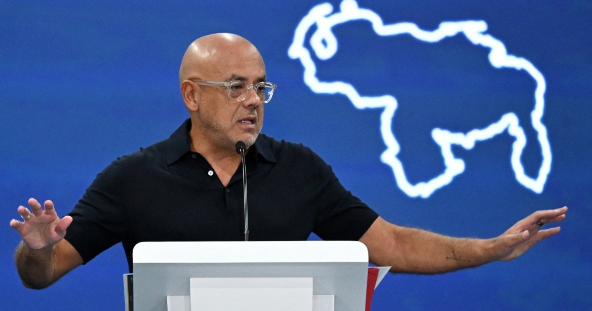 EE.UU. elimina de la lista de sanciones a Jorge Rodríguez, presidente de la Asamblea Nacional de Venezuela